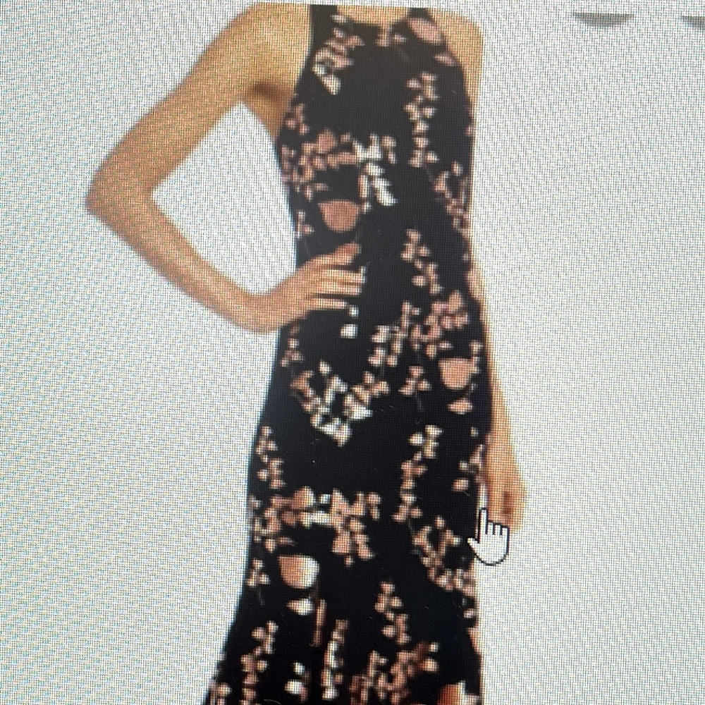 Belle Badgley Mischka  halter dress.  Size 12.